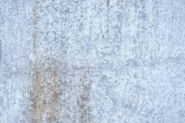 istock galvanized metal texture with old peeling paint. Metal background, copyspace. view from above 1223570649