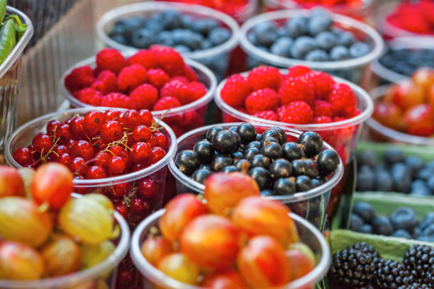 istock mixed berries at eco market 1223587102