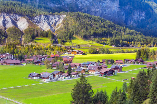 istock Kandersteg, mountains panorama, Switzerland 1223588716
