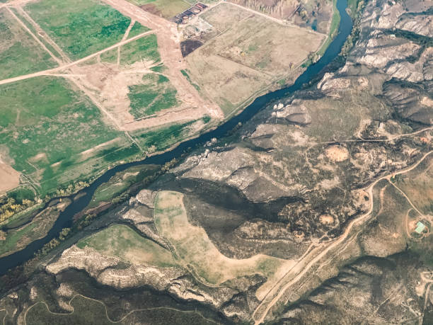 istock High Angle View Of Land 1223591094