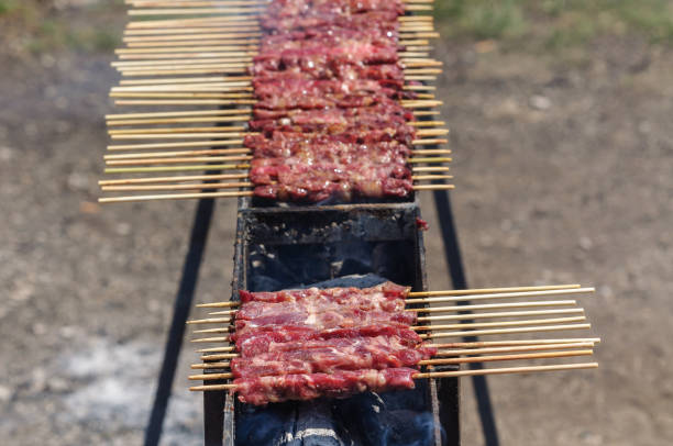 istock grilled meat skewers 1223593036