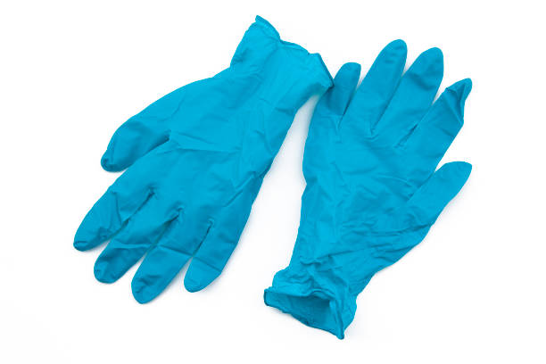 istock Covid-19 disposable contaminated gloves. Coronavirus latex plastic rubbish 1223594021