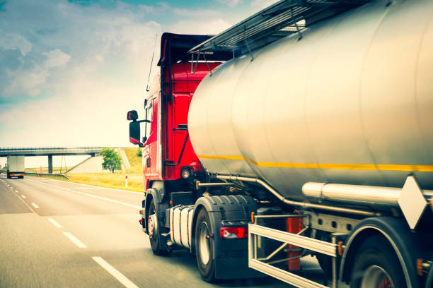 istock Tank car on a highway 1223600264