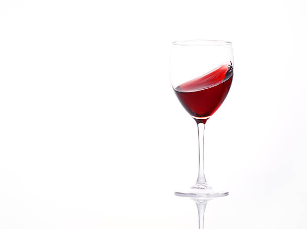 Wine Glass stock photo