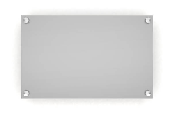 metal plate blank wall sign signboard template