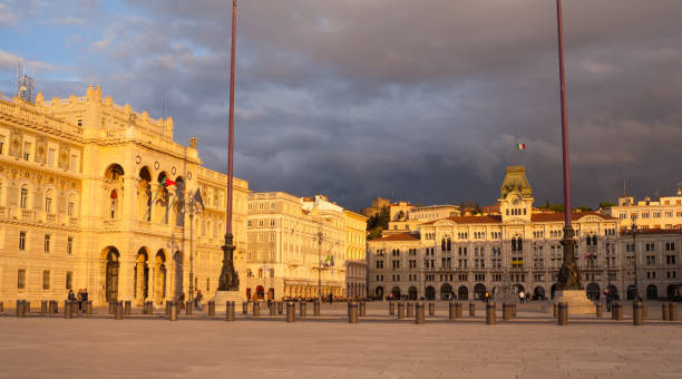 istock View of Trieste square at sunset 1223610151