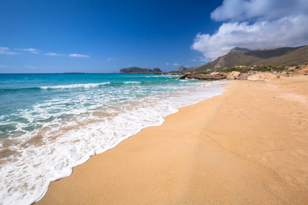istock Beautiful beach in Falassarna on Crete 1223614030