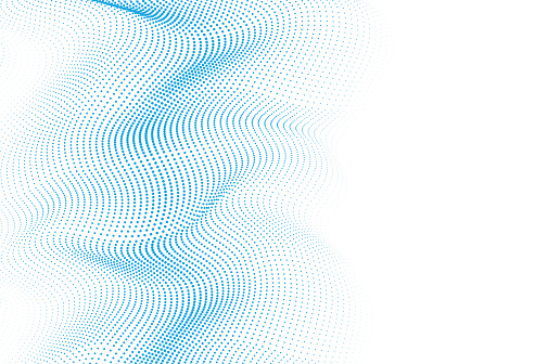 Wave Technology Pattern Abstract Wave Pattern Technology Background Stock Illustration ...