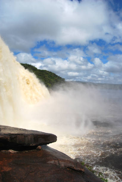 istock Salto El Sapo Falls from beneath 1223620758