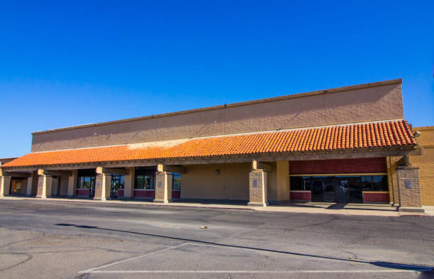 istock Empty Commercial Retail Store Front Building Due To Economy 1223630761