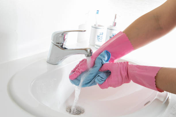 istock washing blue cleaning cloth 1223631168
