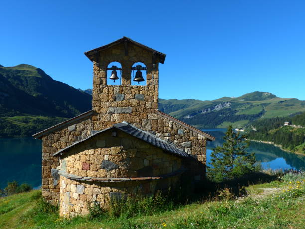 istock Roselend chapel, Beaufortain, Savoy 1223633497