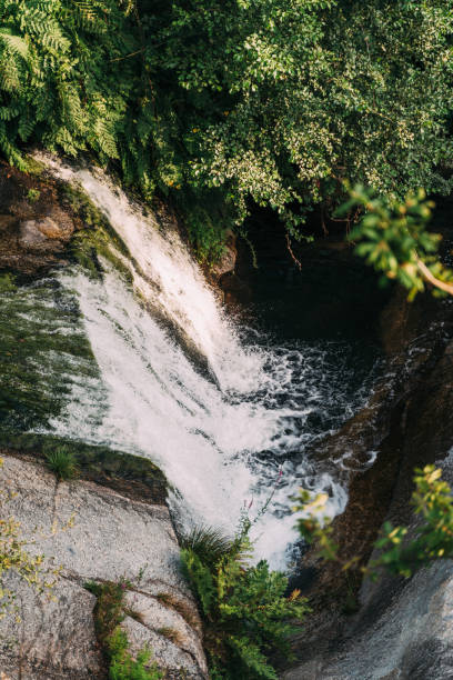 istock Beautiful waterfall in forest in Northern Spain 1223639974