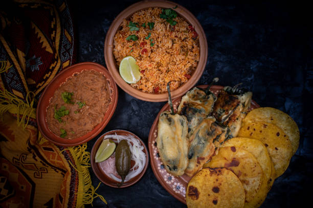 istock Vegetarian Mexican food 1223649062
