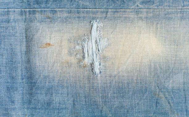 istock Blue denim jeans texture banner with copy space for text design background. Canvas denim fashion texture 1223650553