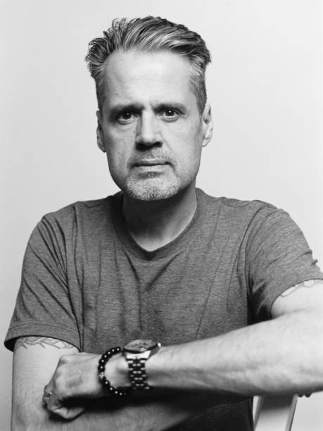 istock Serious Man Black and White Film Scan 1223652361