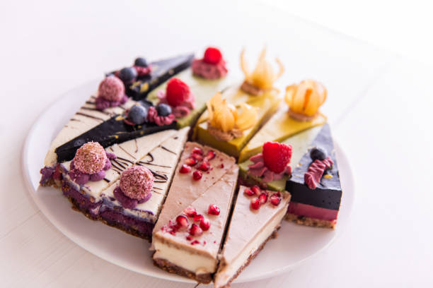 istock random selection of healthy vegan raw colorful fruit cakes 1223658756