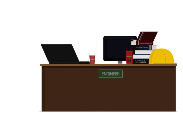 Engineer Computer Desk Back View 1,500+ Laptop Desk Back Stock Illustrations, Royalty-Free Vector ...