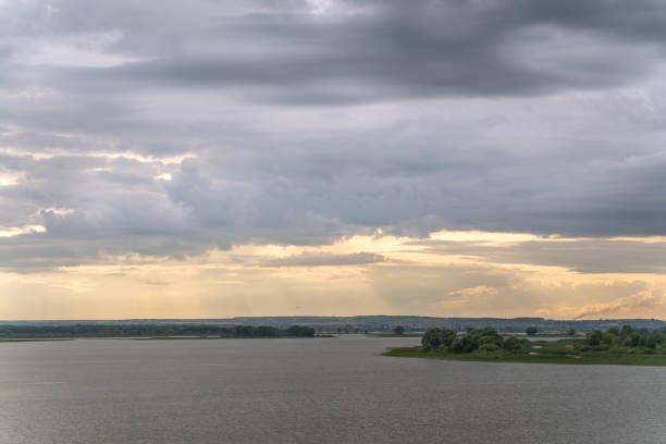The view of Volga River