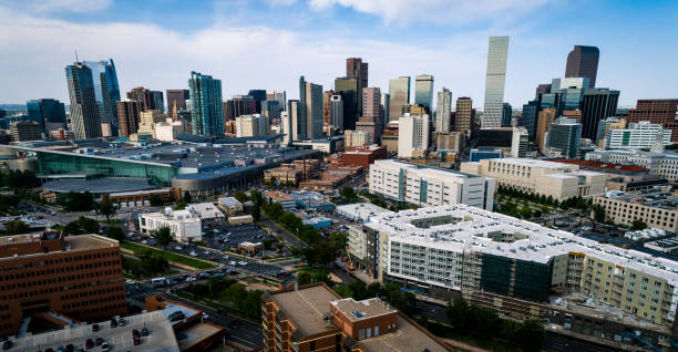 istock Panoramic Denver Colorado  Cityscape 1223666215