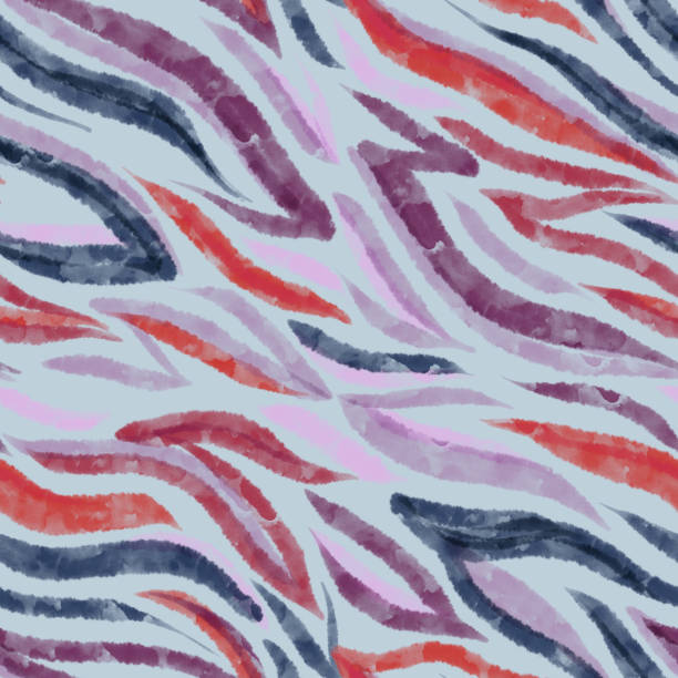 istock Seamless pattern made of zebra striped texture. Abstract geometric background made of curved lines and shapes. 1223669130