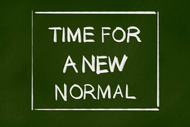 New normal backgrounds concept New normal backgrounds concept new normal concept stock pictures, royalty-free photos & images