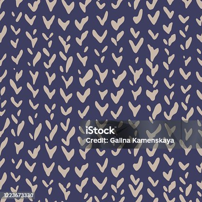 istock Chevron herringbone seamless pattern. Abstract geometric background with simple lines texture. 1223673330