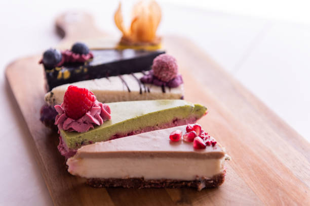 istock random selection of healthy vegan raw colorful fruit cakes 1223679513