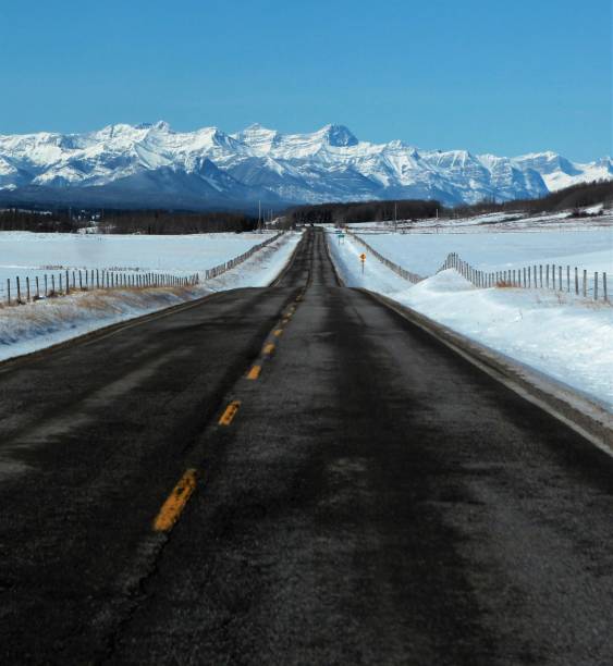 istock The road to the Rocky Mountains 1223681940