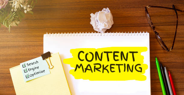 istock Content marketing text. business concept 1223684988