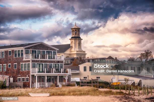 Provincetown Massachusetts City View New England Stock Photo - Download Image Now - Provincetown, Massachusetts, Cape Cod