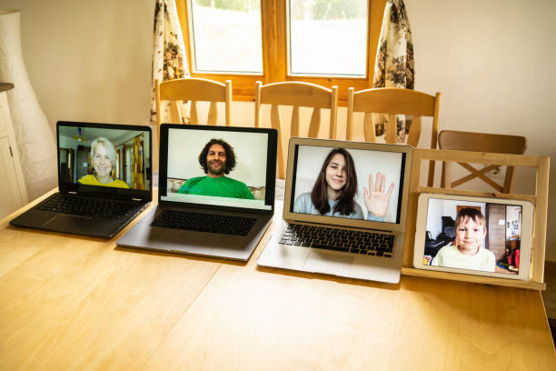 istock New reality family concept 1223689476