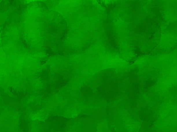 stockillustraties, clipart, cartoons en iconen met rand van tinten van groene verf spatten druppels. aquarel lijnen ontwerp element. groen gekleurde hand geschilderde abstracte textuur. - watercolour brush strokes green background