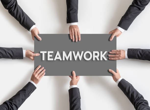 Teamwork and Unity Teamwork, handshaking in the team Team concept