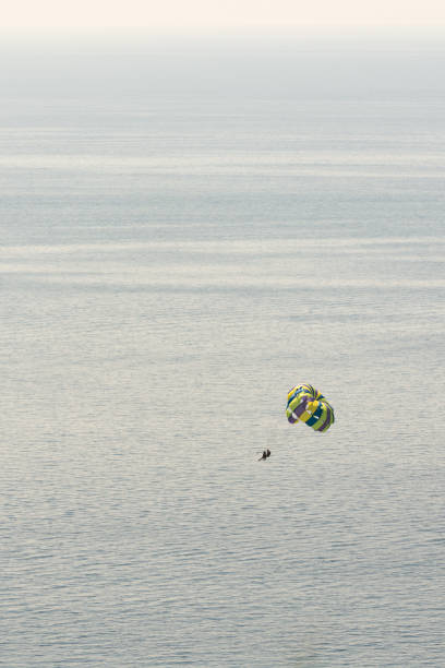 istock Parachute over adriatic sea 1223696051