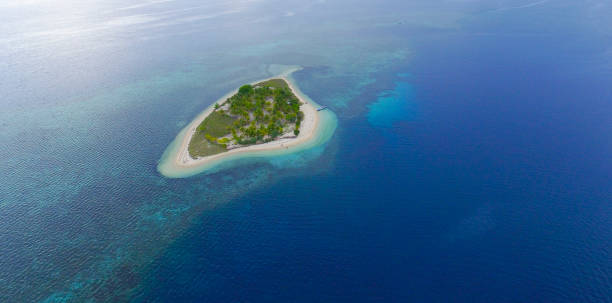 istock Aerial Isolated Island 1223696837