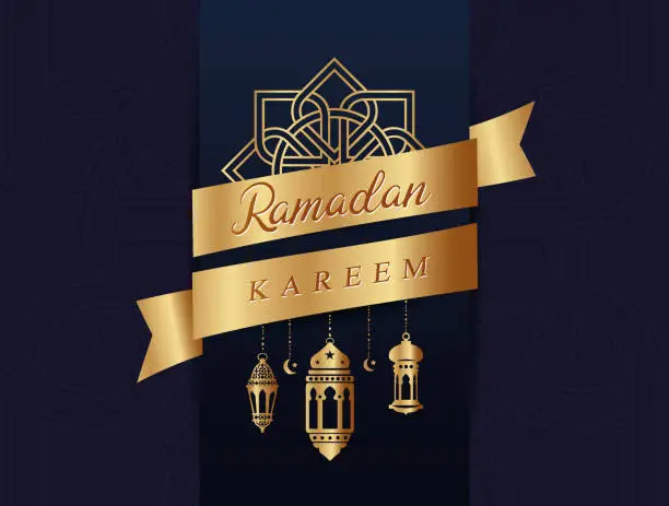 Vector illustration of Ramadan Kareem