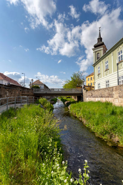 istock Eger creek in Eger, Hungary on a sunny spring afternoon. 1223700192