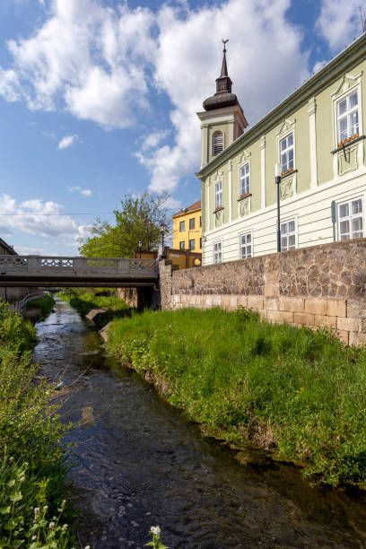 istock Eger creek in Eger, Hungary on a sunny spring afternoon. 1223702316