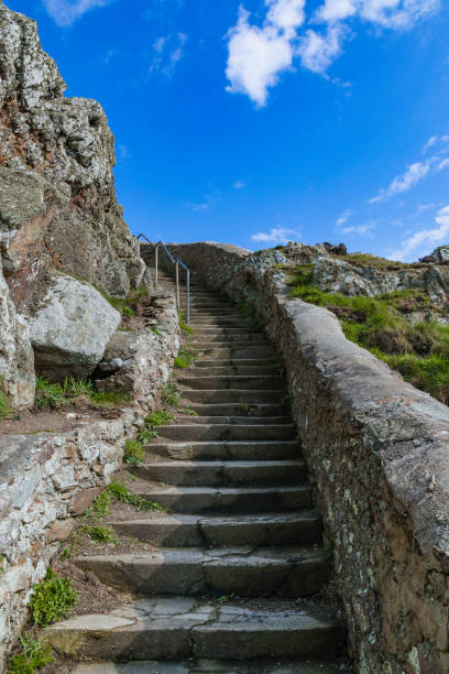 istock Steps leading to the lighthouse at South Stack, near Holyhead, North Wales. 1223705392