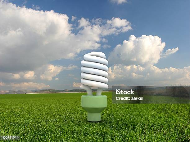 Zielona Energii - zdjęcia stockowe i więcej obrazów Bez ludzi - Bez ludzi, Elektryczność, Energooszczędne