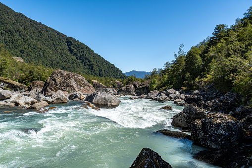 Río Ventisqueros en el Parque Nacional Queulat photo