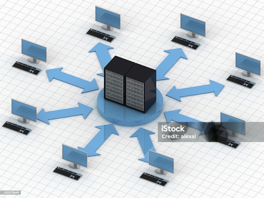 Isométricos de red - Foto de stock de Color - Tipo de imagen libre de derechos