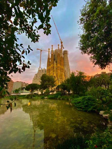 istock Holy Sunset Family 1223727877