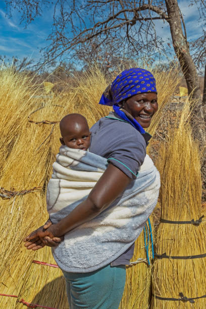istock African mother carry child 1223731086
