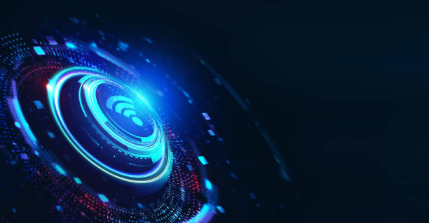 istock Business, Technology, Internet and network concept. Free WiFi network signal. 1223732369