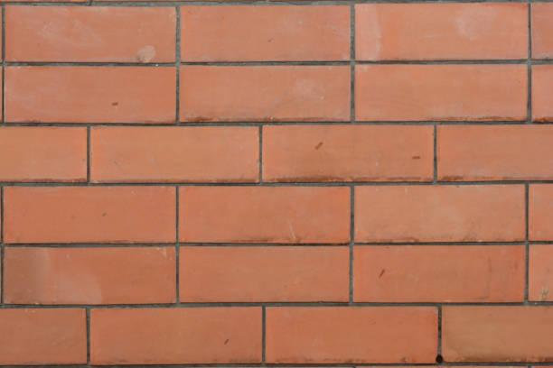 istock Old Texture details of Brown color rough brick wall 1223737519