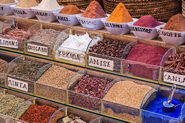 istock Arabian spice market, Egypt 1223738364