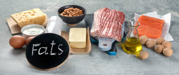 istock Foods rich in fats. 1223739068