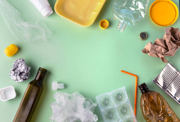 istock Garbage, waste for recycling. Environmental protection concept 1223743445